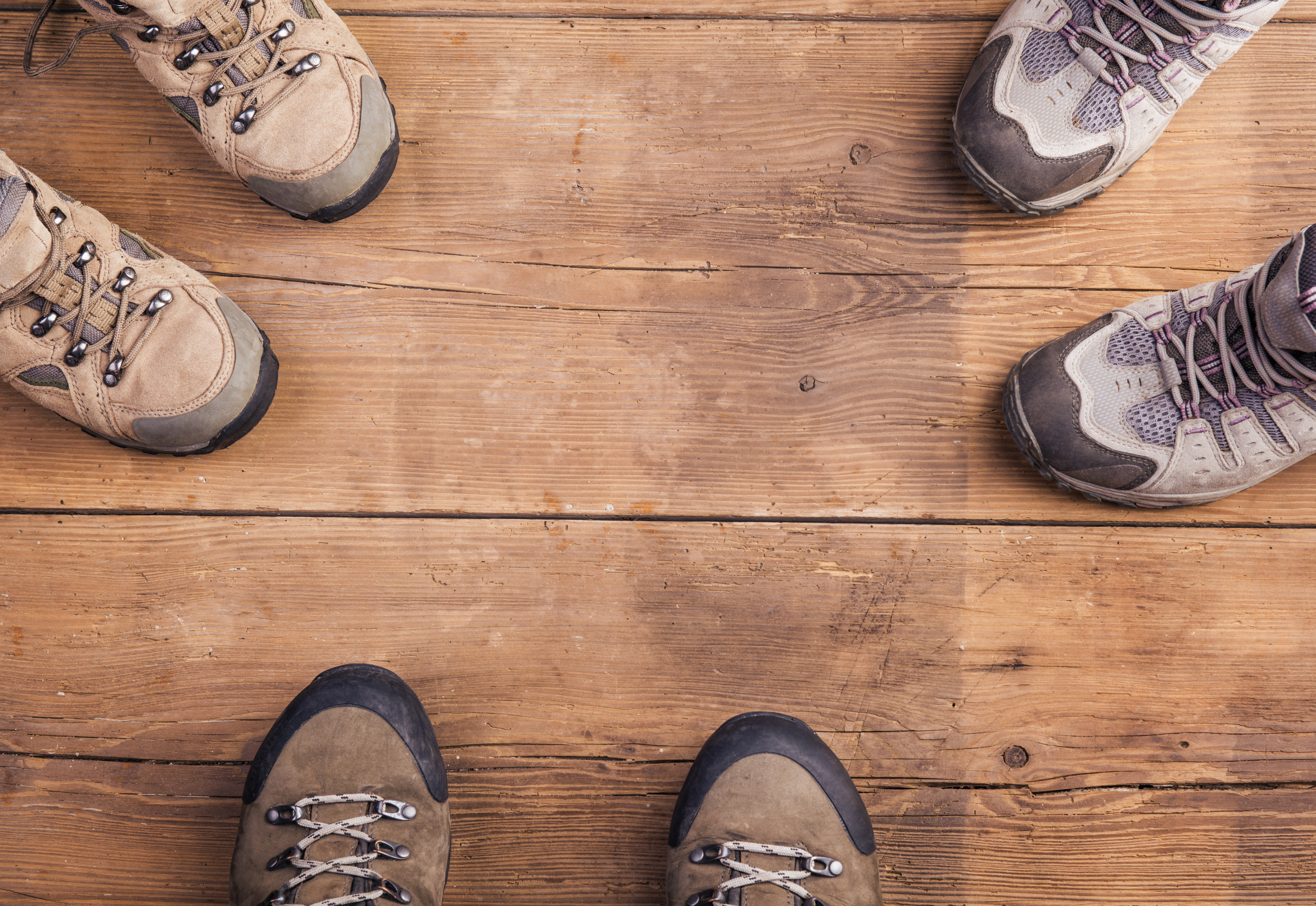 Hiking shoes